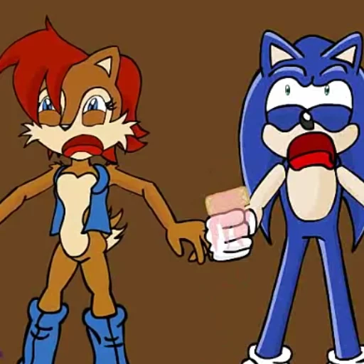 😱 Стикер «SONIC SHORTS MOOD» для Telegram