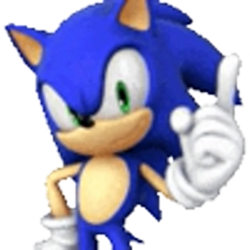 🤨 Эмодзи «sonicsuper» для Telegram