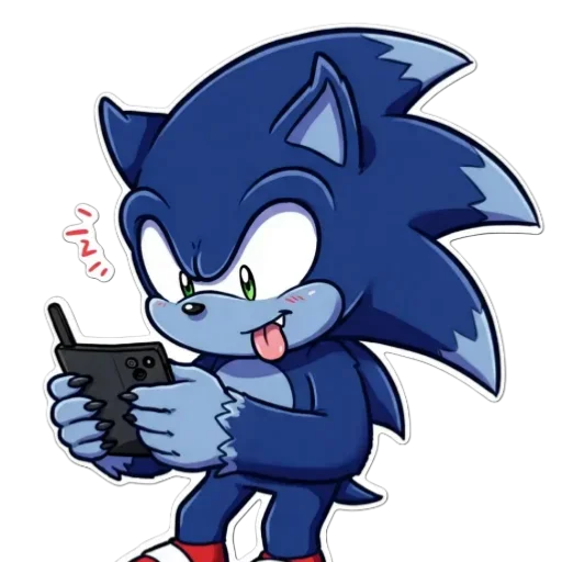 😜 Стикер «Sonic Werehog» для Telegram