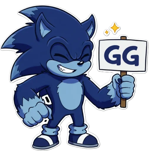 ✨ Стикер «Sonic Werehog» для Telegram