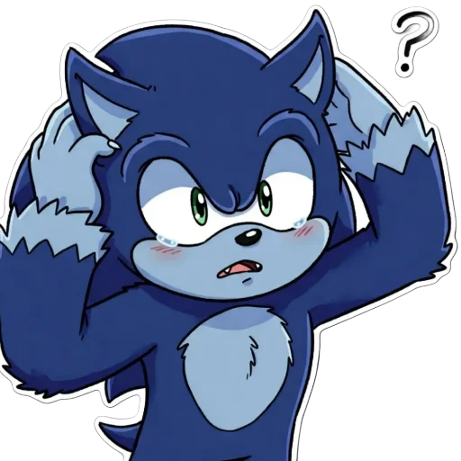 ❓ Стикер «Sonic Werehog» для Telegram