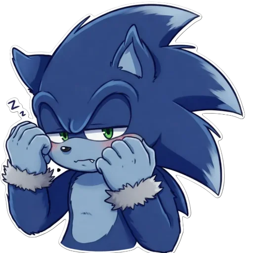 💤 Стикер «Sonic Werehog» для Telegram