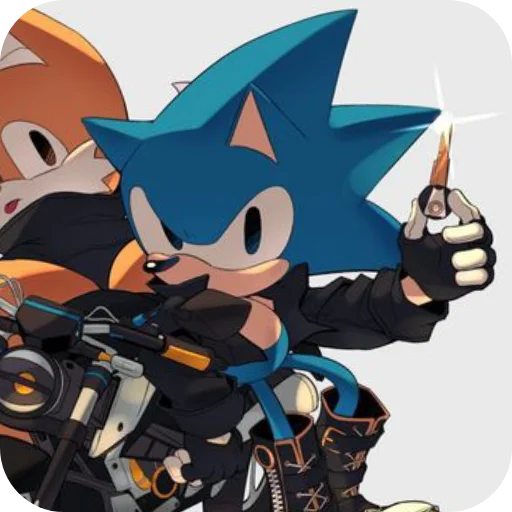 🏍 Стикер «Соник» для Telegram