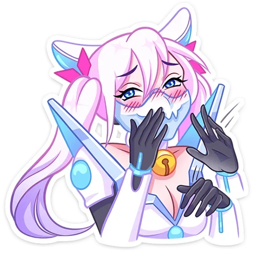 🤭 Стикер «Сонна Мун» для Telegram