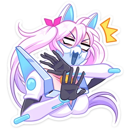 🙅‍♀️ Стикер «Сонна Мун» для Telegram