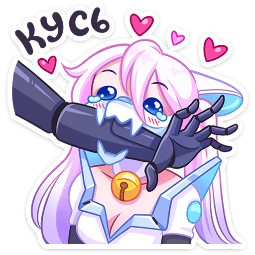 😊 Стикер «Сонна Мун» для Telegram