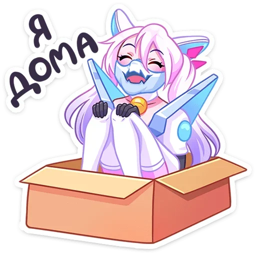 📦 Стикер «Сонна Мун» для Telegram
