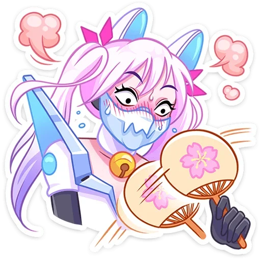 💅 Стикер «Сонна Мун» для Telegram