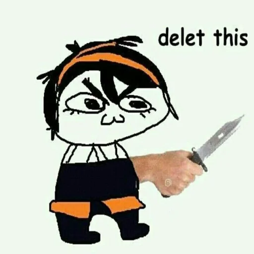 🔪 Стикер «Jojo пикчи» для Telegram