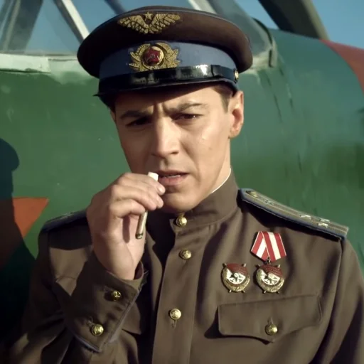 🚬 Стикер «Сын отца народов (Василий Сталин)» для Telegram