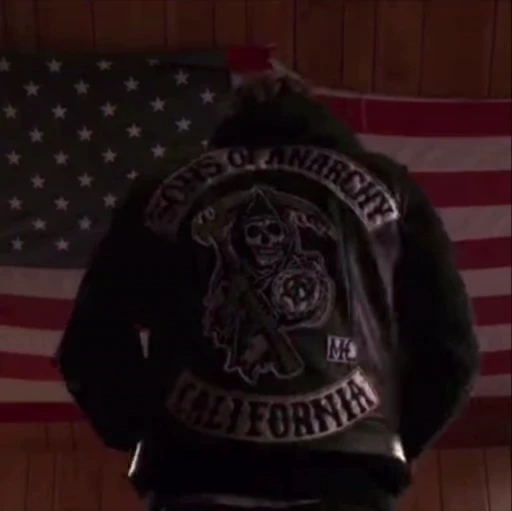 🇺🇸 Стикер «Sons Of Anarchy» для Telegram