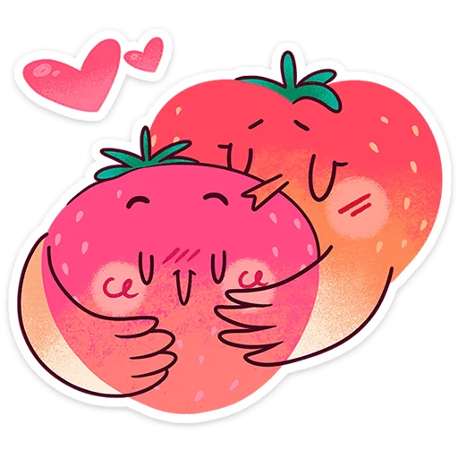 🍓 Стикер «Клубничка Сонечка» для Telegram