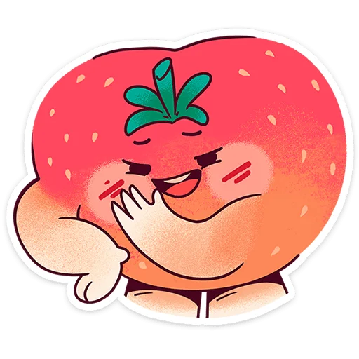 🍓 Стикер «Клубничка Сонечка» для Telegram