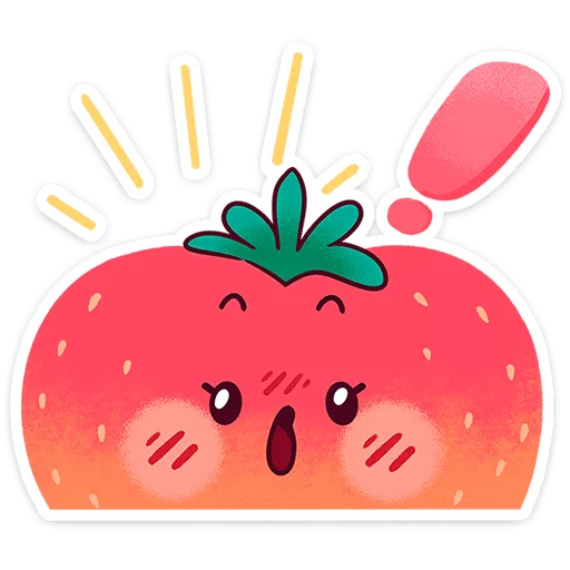 🍓 Стикер «Клубничка Сонечка» для Telegram