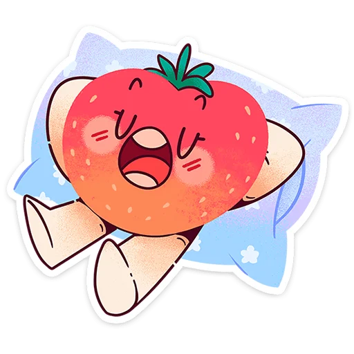 🍓 Стикер «Клубничка Сонечка» для Telegram