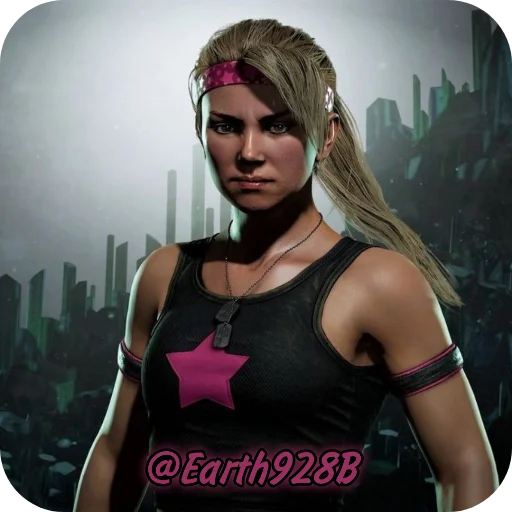 😠 Стикер «Sonya Blade» для Telegram