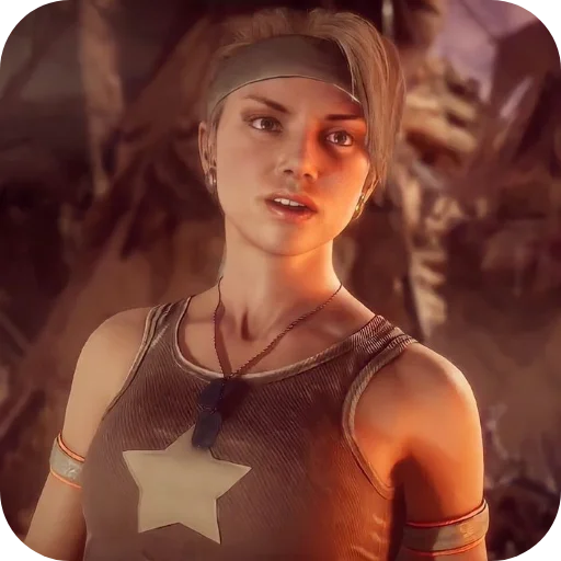 😡 Стикер «Sonya Blade» для Telegram