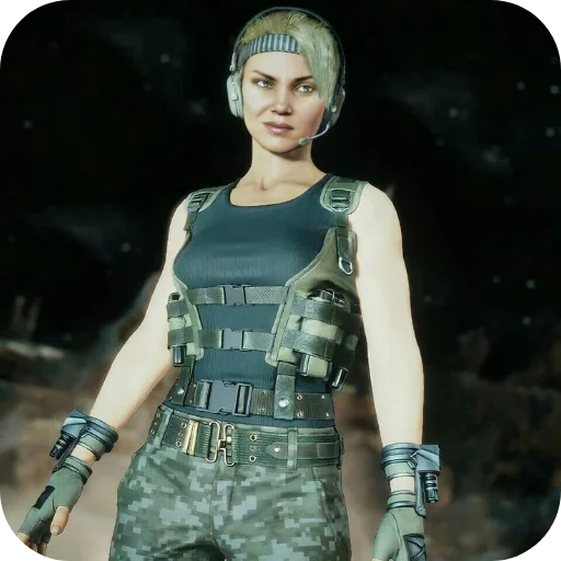 😏 Стикер «Sonya Blade» для Telegram