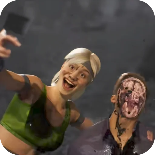 😁 Стикер «Sonya Blade» для Telegram