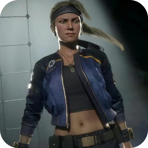 💙 Стикер «Sonya Blade» для Telegram
