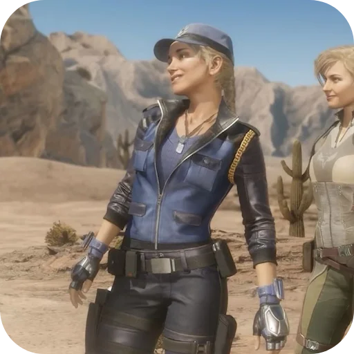 😏 Стикер «Sonya Blade» для Telegram
