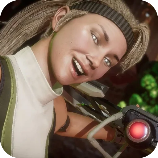 😁 Стикер «Sonya Blade» для Telegram
