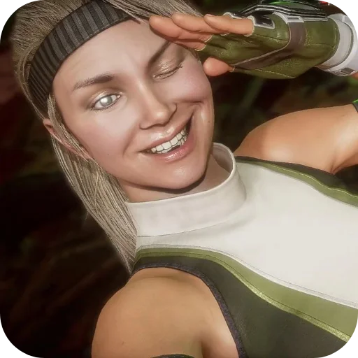😉 Стикер «Sonya Blade» для Telegram