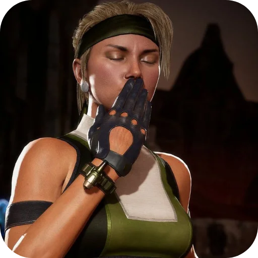 😘 Стикер «Sonya Blade» для Telegram