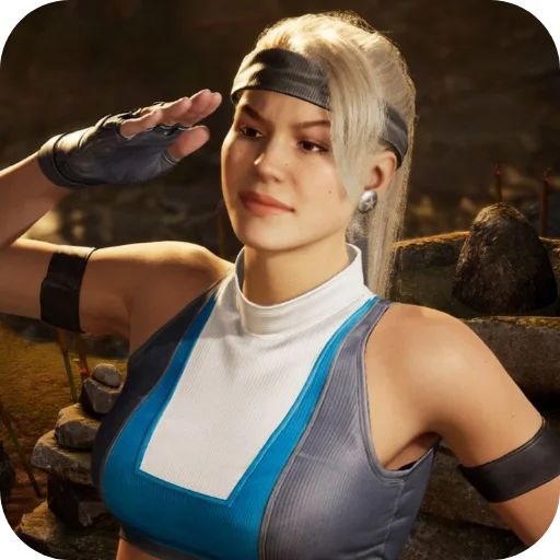 🫡 Стикер «Sonya Blade» для Telegram
