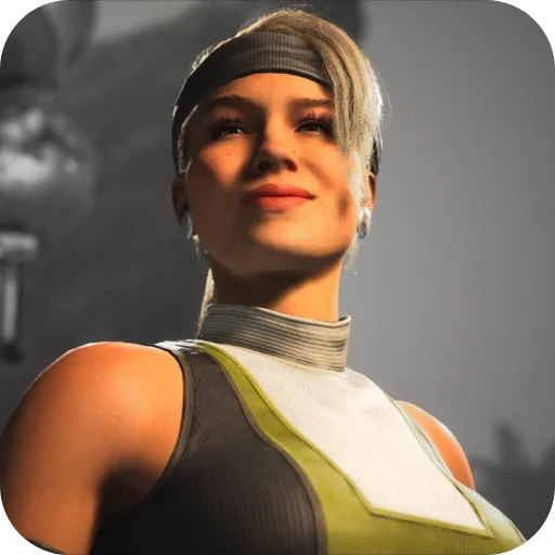 😊 Стикер «Sonya Blade» для Telegram