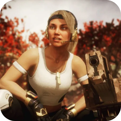 😁 Стикер «Sonya Blade» для Telegram