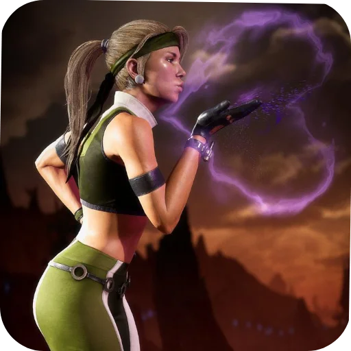 💜 Стикер «Sonya Blade» для Telegram