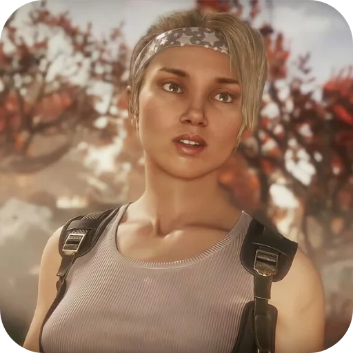 😲 Стикер «Sonya Blade» для Telegram