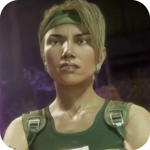 😡 Стикер «Sonya Blade» для Telegram