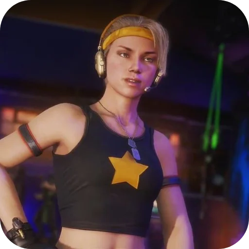 😏 Стикер «Sonya Blade» для Telegram