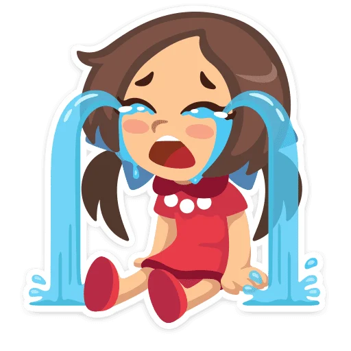 😭 Стикер «Соня» для Telegram