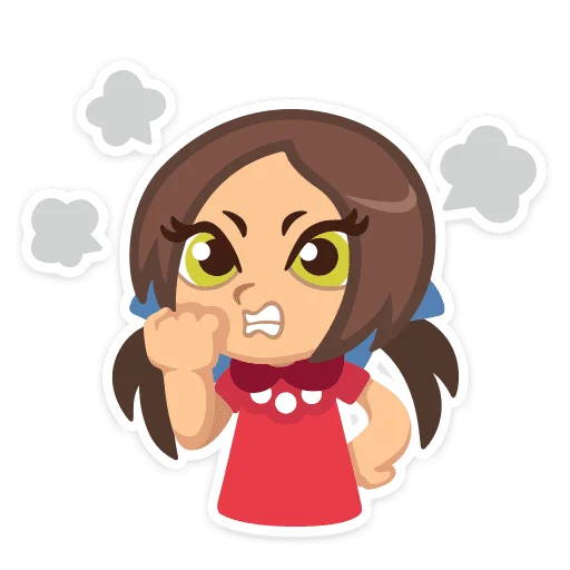 👊 Стикер «Соня» для Telegram