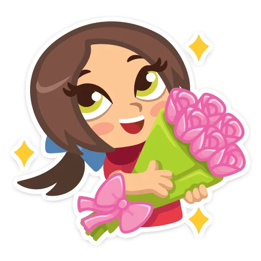 🌹 Стикер «Соня» для Telegram