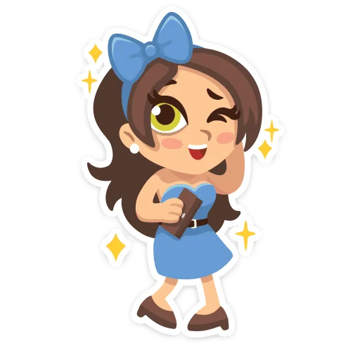 💃 Стикер «Соня» для Telegram