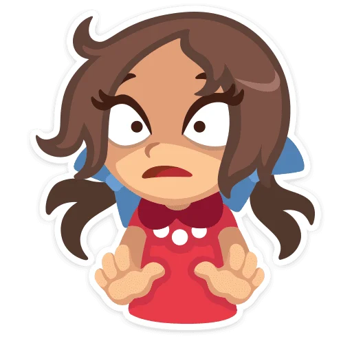 😡 Стикер «Соня» для Telegram