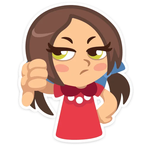 👎 Стикер «Соня» для Telegram