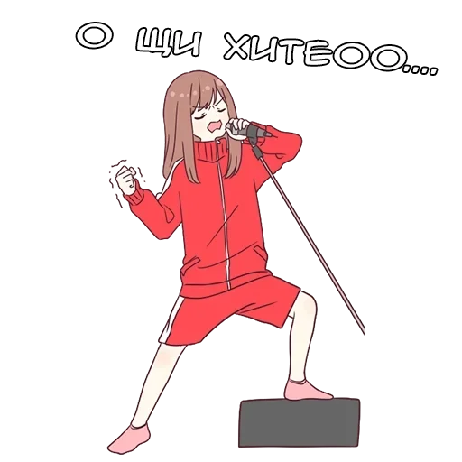 🎶 Стикер «Сора чан» для Telegram