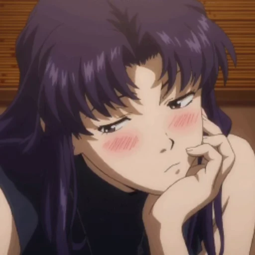 🌸 Стикер «Misato Katsuragi» для Telegram