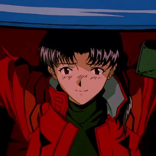 🌸 Стикер «Misato Katsuragi» для Telegram