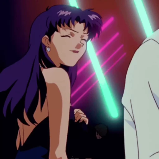 🌸 Стикер «Misato Katsuragi» для Telegram