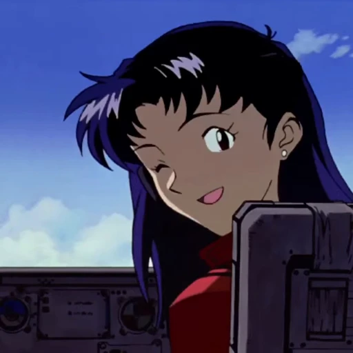 🌸 Стикер «Misato Katsuragi» для Telegram