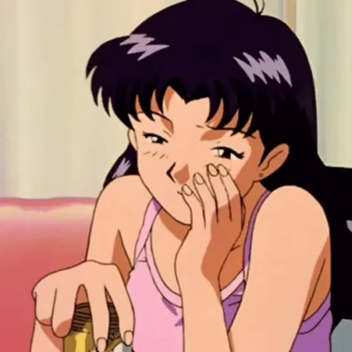 Стикерпак Misato Katsuragi для Telegram