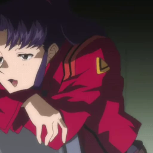 🌸 Стикер «Misato Katsuragi» для Telegram
