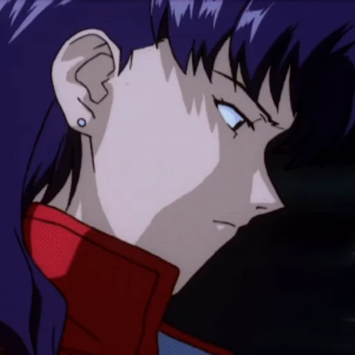 🌸 Стикер «Misato Katsuragi» для Telegram