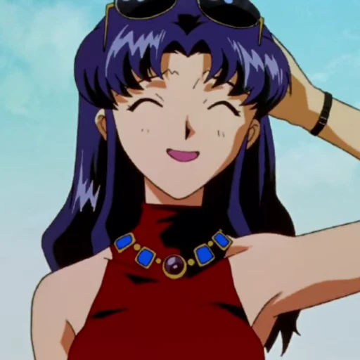 🌸 Стикер «Misato Katsuragi» для Telegram